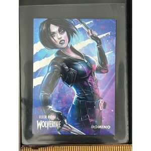 2006 Fleer‎ Ultra Wolverine Domino Trading Card NM